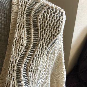 Windsor boho beige knit cardigan.